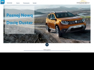 Sprzedaż i serwis samochodów marki Dacia